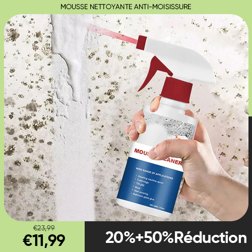 Mousse nettoyante anti-moisissure