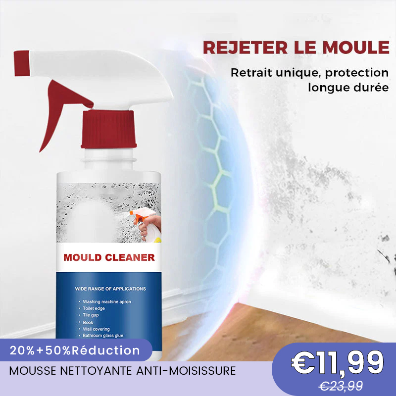 Mousse nettoyante anti-moisissure