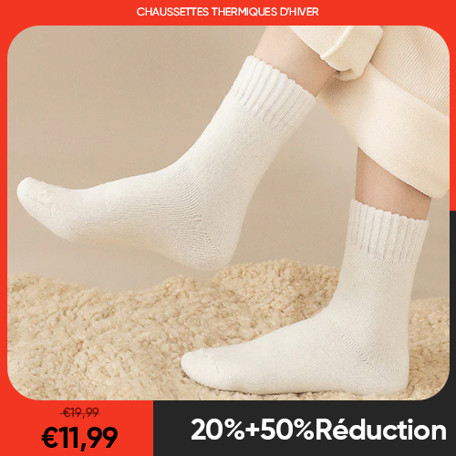 Chaussettes thermiques d'hiver